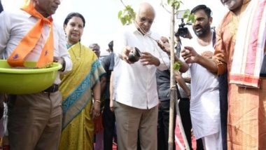 India News | Gujarat: CM Patel Inaugurates 'Matruvan Vanakavach' at Gandhinagar Under PM Modi's 'Ek Ped Maa Ke Naam 2.0' Initiative