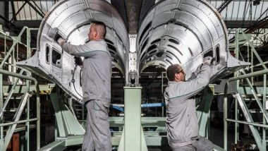 Business News | Tatas to Make Rafale Fuselage in India, Partnering with Dassault