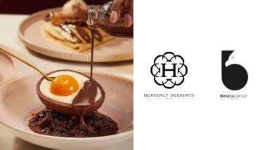 Business News | UK's Award-Winning Heavenly Desserts Signs Pan-India Deal with Bhatia Group, Aiming for Rs 150 Cr Vision