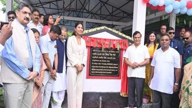 Sports News | Assam CM Himanta Biswa Sarma Inaugurates Olympic Medalist Lovlina Borgohain's Boxing Academy in Guwahati