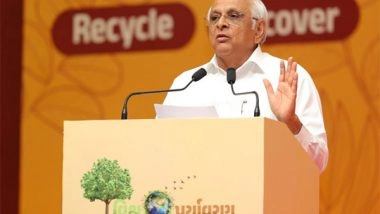 India News | Gujarat CM Calls for Collective Action to Transform PM Modi's Vision of 'ending Plastic Pollution' into Mass Movement