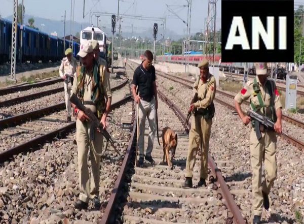 India News | J-K: Security Heightened at Udhampur Railway Station Ahead of PM Modi's Visit to Katra