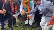 World News | Union Minister Arjun Ram Meghwal Plants Tree Under 'Ek Ped Maa Ke Naam' Initiative in London