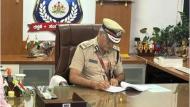India News | Seemant Kumar Singh Takes Charge as New Bengaluru Police Commissioner After Stampede Fallout