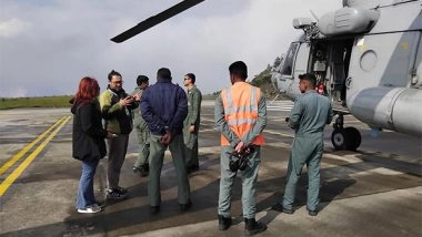 India News | North Sikkim: Relief Operations Resume; First Chopper Sortie of Day Flies out of Pakyong