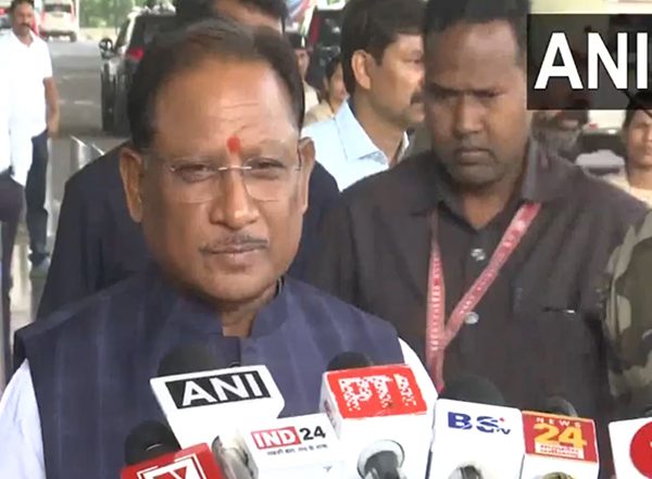 India News | Chhattisgarh CM to Brief PM Modi on Successful Anti-Naxal Ops; Hails Neutralisation of Top Naxal Leader