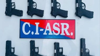 India News | 2 Arrested in Amritsar for Cross-border Arms Smuggling; 8 Weapons Recovered: Punjab DGP