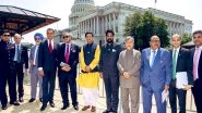 World News | All-Party Delegation Leader Tharoor Holds Talks with US SFRC on India-US Strategic Partnership
