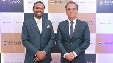 Business News | UniMax World Unveils New Logo, Signalling a Purpose-led Growth Phase with Rs500 Cr Topline in the Navi Mumbai Real Estate Sector