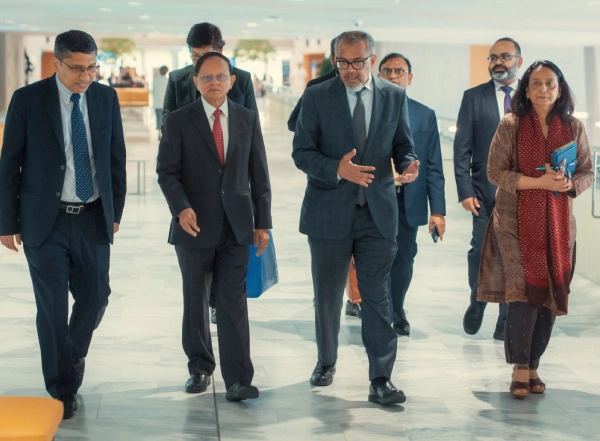 World News | WHO DG Holds Talks with PM's Secy on Partnership at Global Traditional Medicine Centre