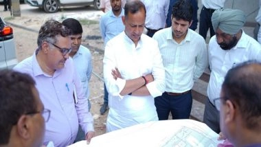 India News | Delhi Minister Ravinder Indraj Inspects Under-construction Facility for Persons with Disabilities in Narela