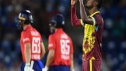 Sports News | WI Spinner Akeal Hosein Ruled out of T20I Series Opener Against England After Failure to Get UK Visa