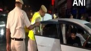 India News | Delhi Police Conducts Vehicle Checking, Patrolling Ahead of Eid Al Adha