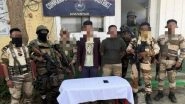 India News | Manipur: Police Arrest Militants Involved in Extortion; Recover Rifles, Mortars, IEDs from Hill-valley Districts