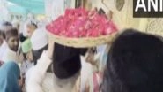 India News | People Flock in Large Numbers at Ajmer's Sharif Dargah Through 'Jannati Darwaza'; to Offer Prayers on Eid Al-Adha