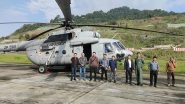 India News | North Sikkim: 1300 Kg of Relief Material Airlifted to Chaten as Rescue Operations Continue