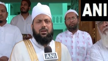 India News | Samajwadi Party MP Maulana Mohibullah Nadvi Extends Greetings on Occasion of Eid Al-Adha