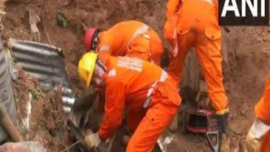 India News | Assam: Rescue Operation Underway in Guwahati's Rupnagar Locality After Landslide