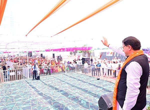 India News | Uttarakhand CM Dhami Inaugurates, Lays Foundation Stone of 27 Projects in Nainital Worth Rs 126 Crore 69 Lakhs