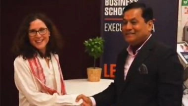 India News | Union Minister Sarbananda Sonowal Addresses Blue MBA Cohort in Copenhagen on India's Growth & Vision