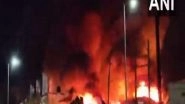 India News | MP: Fire Breaks out at Plastic Factory in Katni