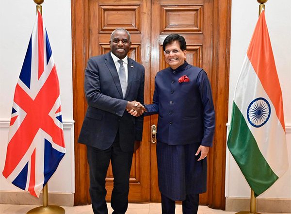 India News | Had a Fruitful Meeting with UK Foreign Secretary David Lammy: Piyush Goyal
