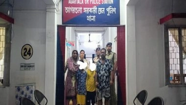 India News | Four Illegal Bangladeshi Nationals Detained at Agartala Railway Station