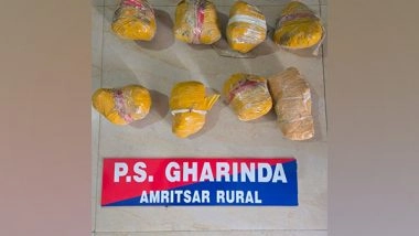 India News | Punjab: Amritsar Rural Police Arrests Two Key Drug Traffickers, Recovers 6 Kg Heroin