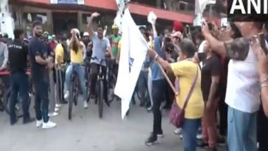 India News | Delhi: Indian Railways Flags off 'Fit India Sundays on Cycle' from Jawaharlal Nehru Stadium