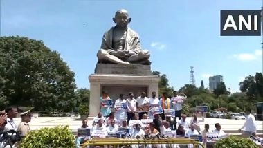 India News | Karnataka BJP Leaders Protest Bengaluru Stampede at Vidhana Soudha