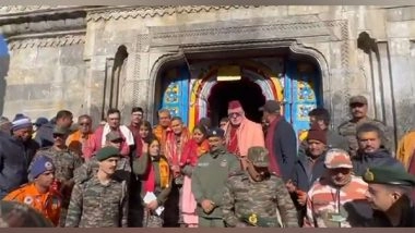 India News | Army Chief General Upendra Dwivedi Offers Prayers at Kedarnath Dham