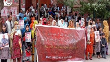World News | Families in Balochistan Mark Eid with Protests, Demand End to Enforced Disappearances