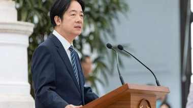 World News | Taiwan President Urges Support for CGA Funding Amid China's Grey Zone Activities