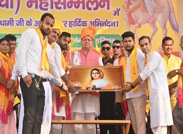 India News | Uttarakhand CM Dhami Participate in 300th Birth Anniversary Program of Ahilyabai Holkar