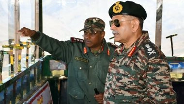 India News | COAS General Upendra Dwivedi Visits Forward Posts in Uttarakhand, Reviews Operational Readiness