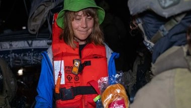 World News | IDF Intercepts Boat Carrying Greta Thunberg on Its Way to Gaza, Being Transported Back to Israeli Shores