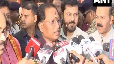 India News | Chhattisgarh CM Vishnu Deo Sai Expresses Grief over Demise of ASP Akash Rao Giripunje