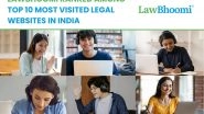 Business News | LawBhoomi Ranked Among Top 10 Most Visited Legal Websites in India