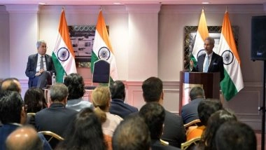 World News | EAM Jaishankar Interacts with Indian Community in Belgium, Luxembourg