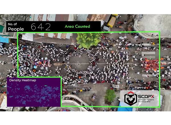India News | Ahmedabad Crime Branch Making Use of AI-powered CCTV System to Prevent Stampede-like Situations