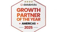 Business News | Tredence Awarded 2025 Databricks Growth Partner of the Year for the Americas at Data + AI Summit