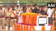 India News | Chhattisgarh CM Vishnu Deo Sai, Assembly Speaker Raman Singh Pay Tribute to ASP Akash Rao Giripunje