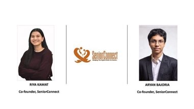 Business News | Teen Duo Launches SeniorConnect.care -- Bridging Generations, One Click at a Time