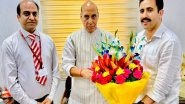 India News | Himachal: Vikramaditya Singh Meets Rajnath Singh, Urges to Declare Ghatasni-Shilha-Badhani-Bhubujot- Kullu Road as National Highway