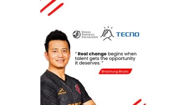 Business News | TECNO Reaffirms Its Commitment to Youth Development and Sports Empowerment by Extending Its CSR Partnership with the Indian Football Foundation (IFF)