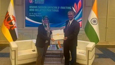 World News | India, Brunei Discuss Ways to Further Deepen Partnership