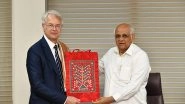 India News | Gujarat: Finland Ambassador Kimmo Lahdevirta Visits Chief Minister Bhupendra Patel to Greet Him