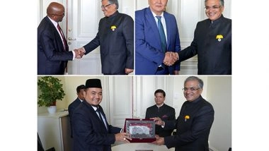 World News | CEC Gyanesh Kumar Holds Bilateral Meetings with Indonesia, Mongolia, South Africa's Chairpersons of Election Commission