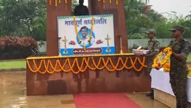 India News | Chhattisgarh CM Pays Tribute to ASP Girpunje, Martyred in Naxal Attack in Sukma