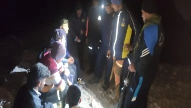 India News | Uttarakhand: SDRF Rescues Five People Stranded Near Rambada on Shri Kedarnath Marg
